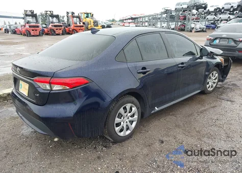 2022 Toyota Corolla Le z USA, uszkodzony, nr VIN 5YFEPMAE9NP325892